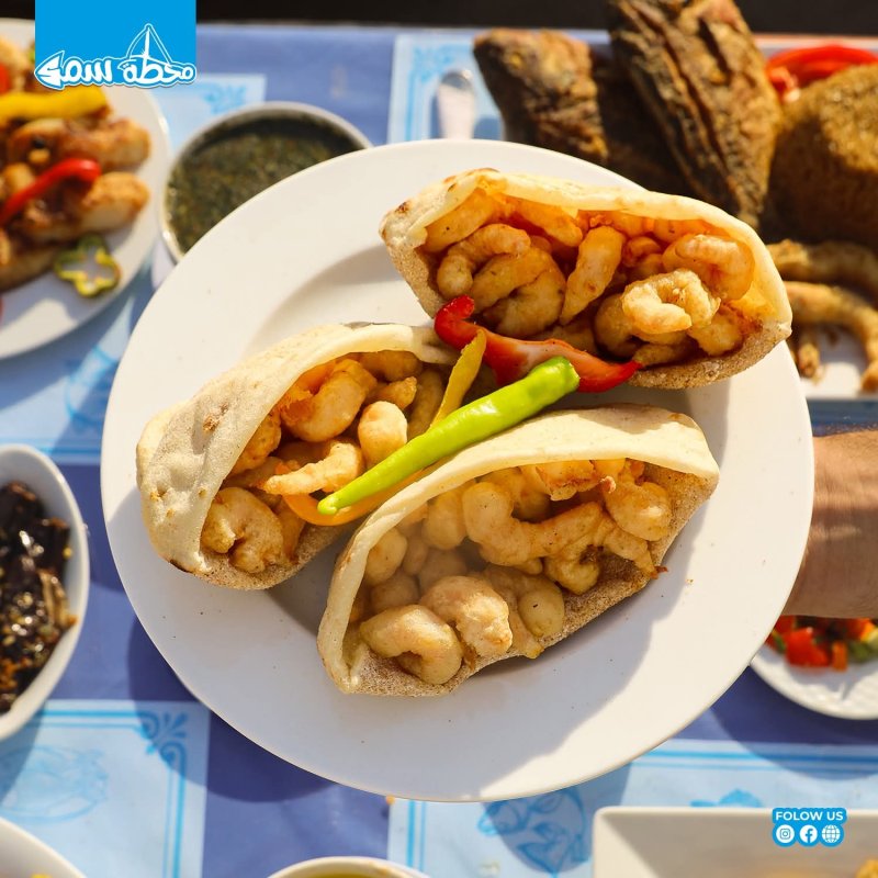 ساندوتش جمبري وسط - Medium Shrimp Sandwich