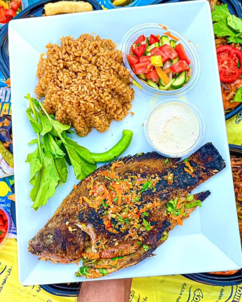 وجبة بلطي مشوي – Fried or Grilled Tilapia