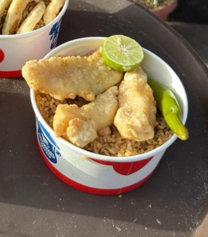أرز فليه كبير - Large Fish Fillet Rice