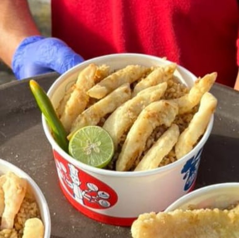 أرز سبيط كبير - Large Squid Rice