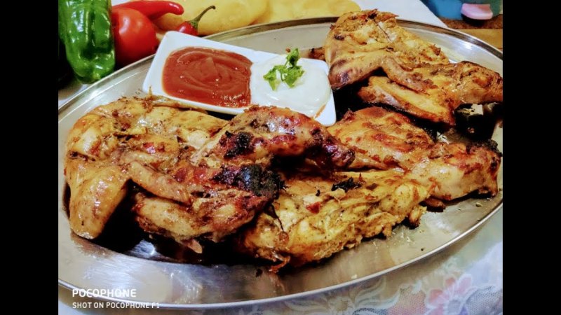 فرخة تكا – Chicken Tikka (ربع فرخة)