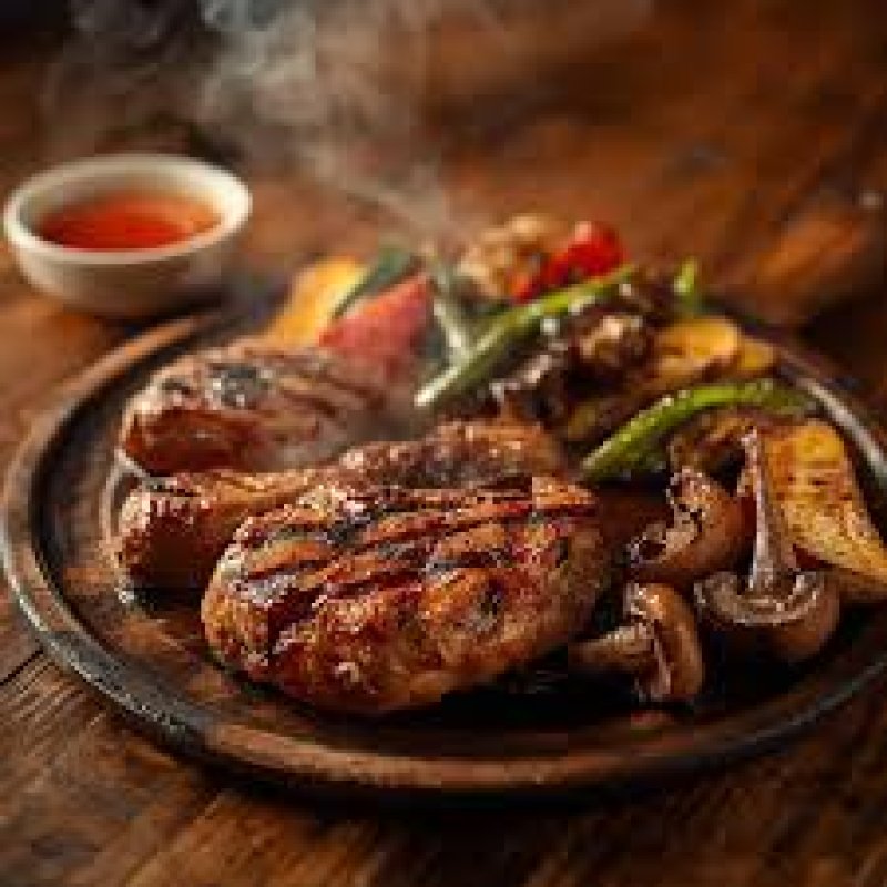 لحم استيك جريل – Grilled Grill Steak (1/4  ك)