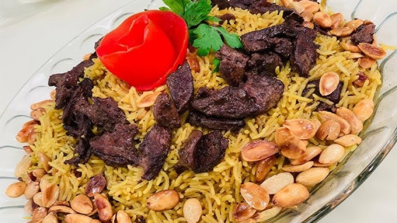أرز بالكبدة – Rice with Liver